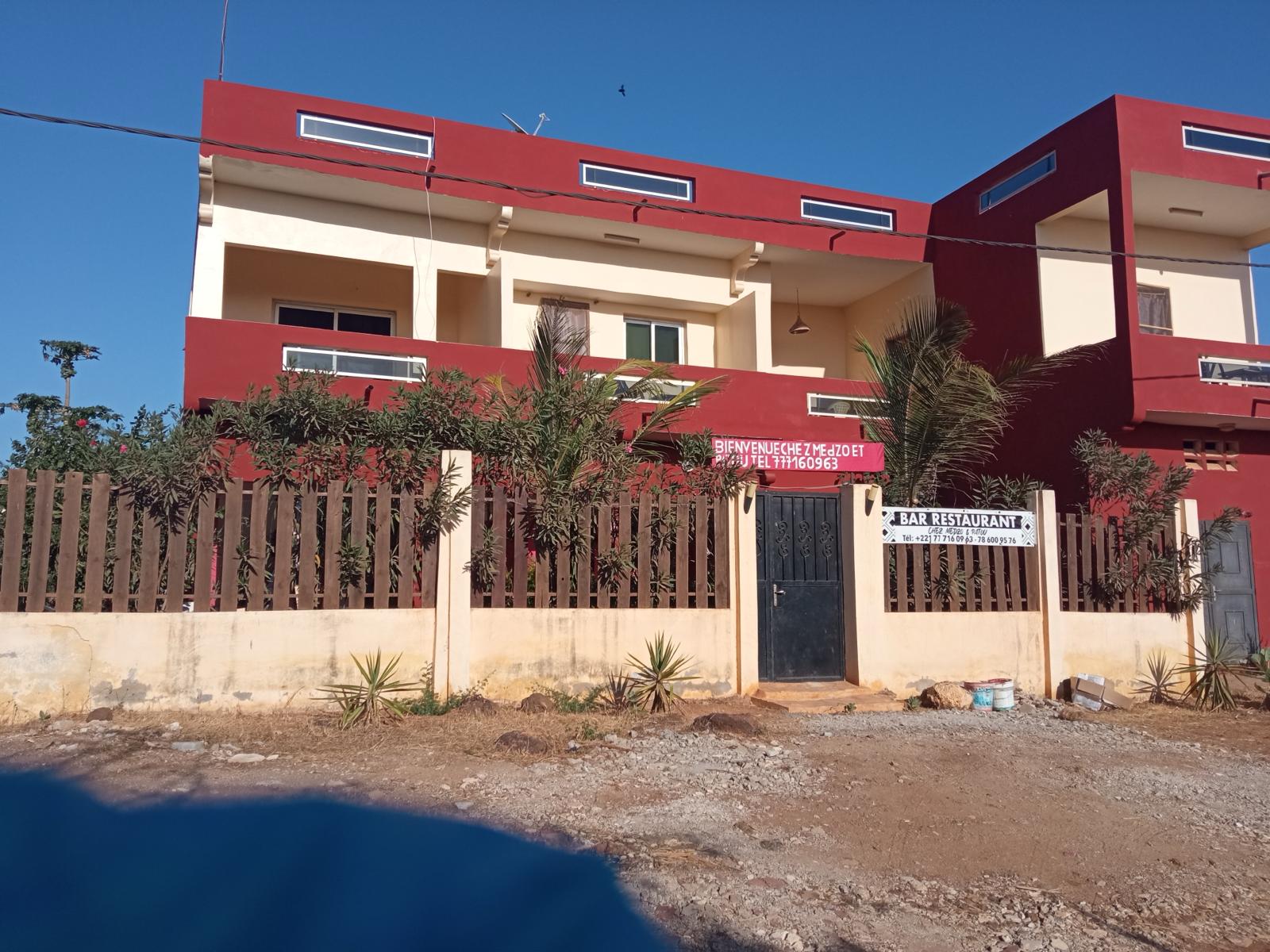 Extérieur de la maison Chez Medzo et Patou